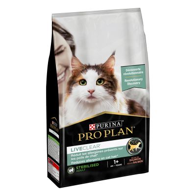 Purina Pro Plan LiveClear Sterilised Adult salmão