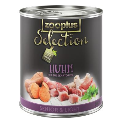 zooplus Selection Senior & Light com frango