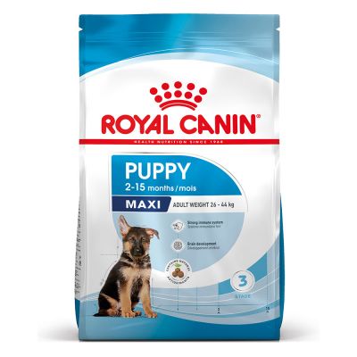 Embalagem de Royal Canin Maxi Puppy: