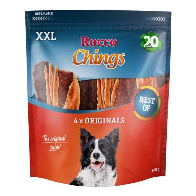 Alimentação do rottweiler: embalagem de snacks Rocco Chings