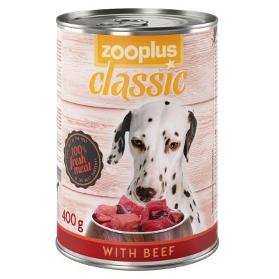 Alimentação do rottweiler: lata de comida húmida zooplus classic