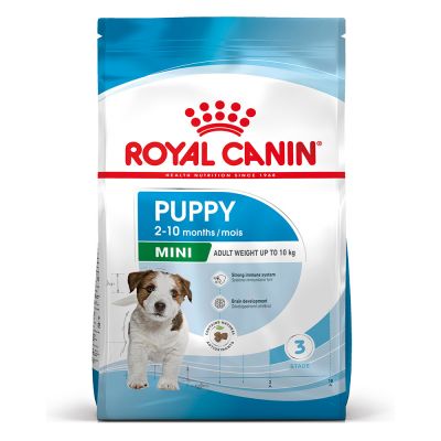 Embalagem de ração Royal Canin Puppy Mini