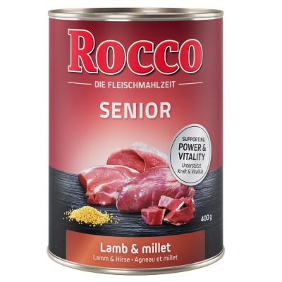 Alimentação do Shih Tzu: embalagem de comida húmida Rocco senior