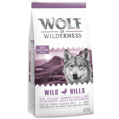 Embalagem da ração Wolf of Wilderness